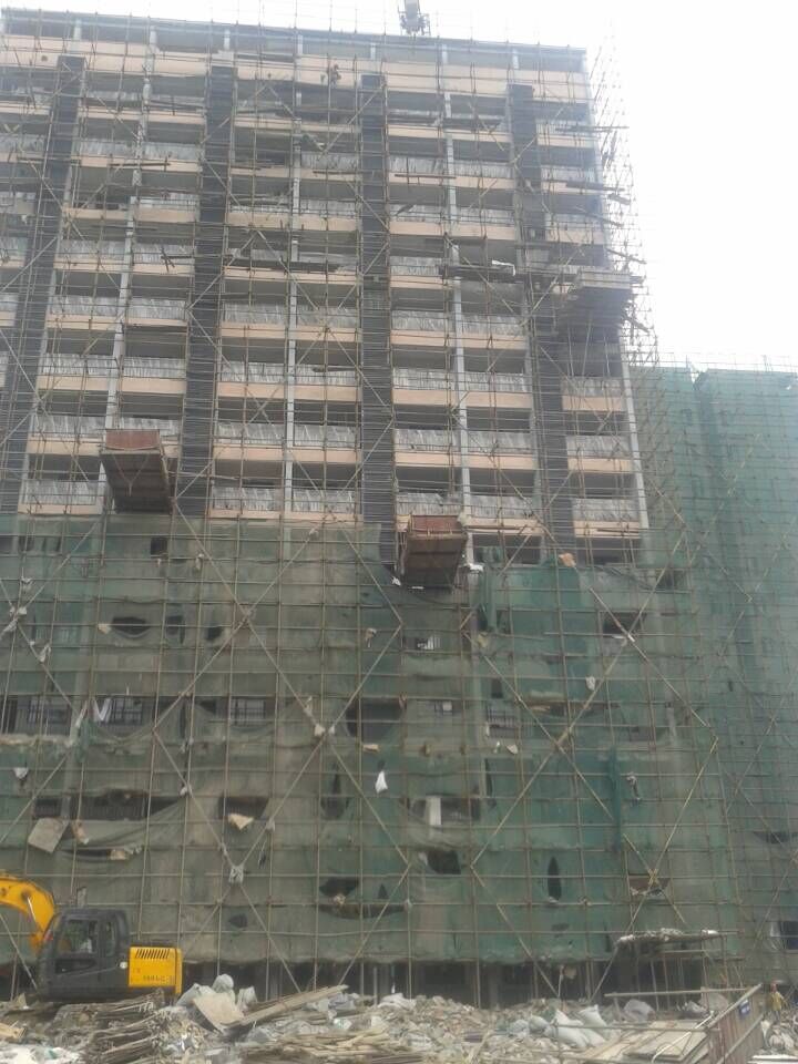 友情漆金沙外墻工程正式啟動
